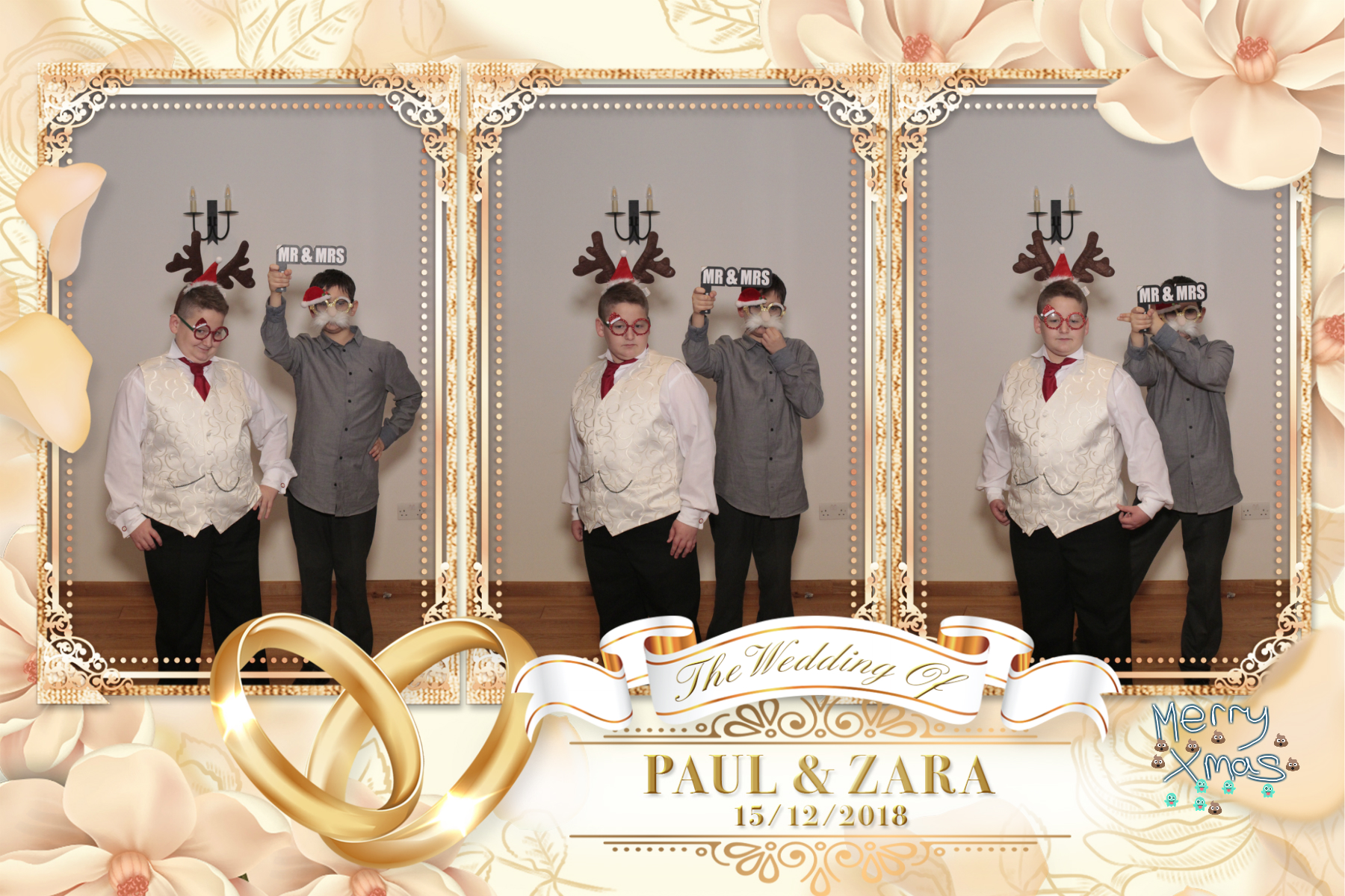Paul & Zara's Wedding | View more photos from the event at gallery.myphotoboothexperience.co.uk/u/MyPhotoBoothExperienceLtd/Paul-Zaras-Wedding
